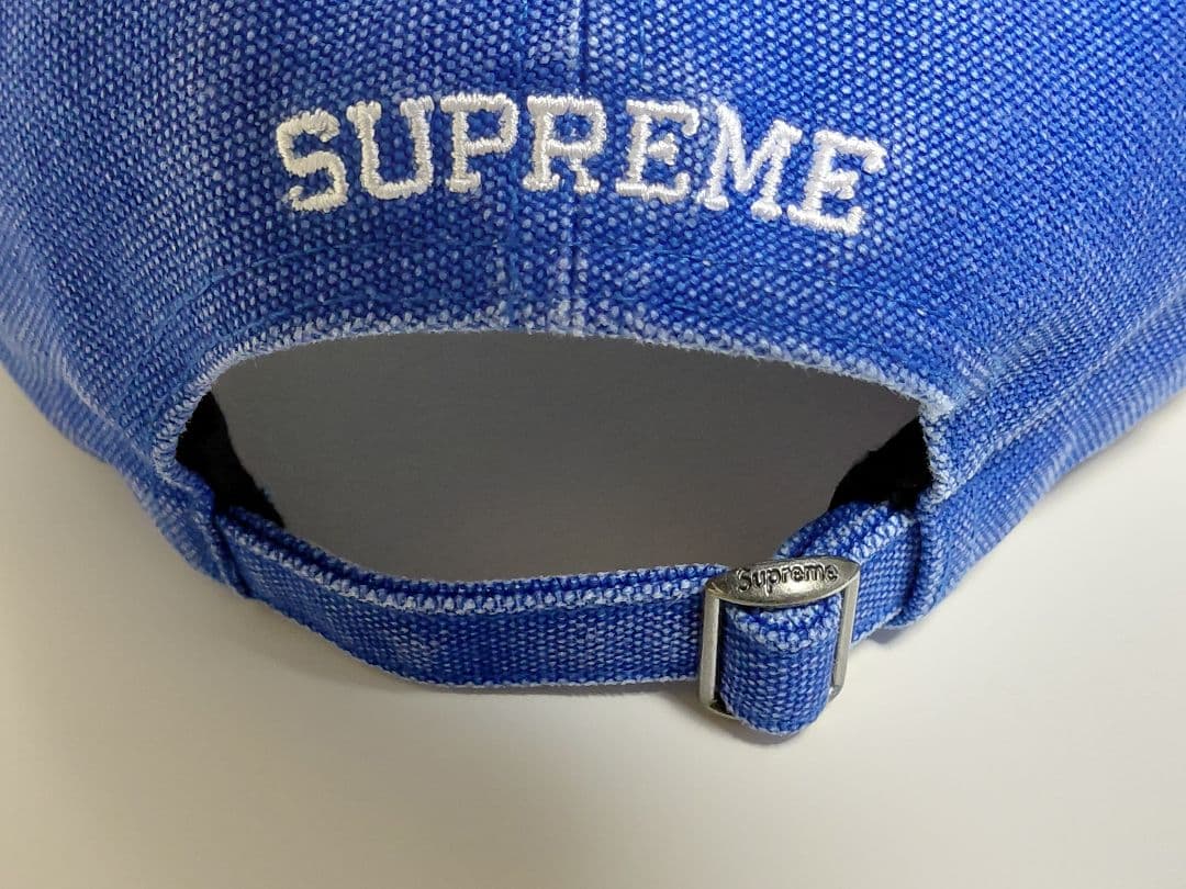 新品　Supreme　Coated　Canvas　S Logo　6-Panel