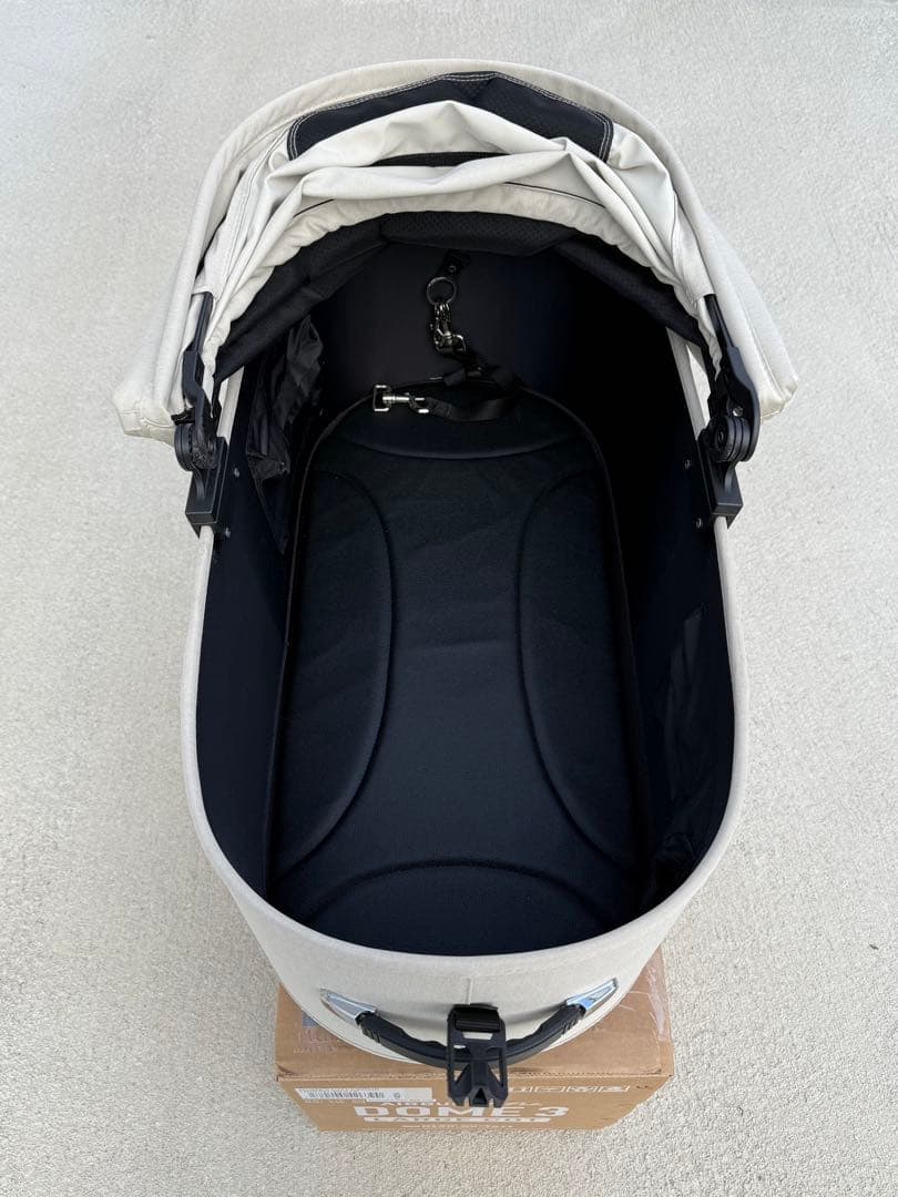 【値下げ】AIRBUGGY DOME3 ラージ アーバンホワイト コットのみ