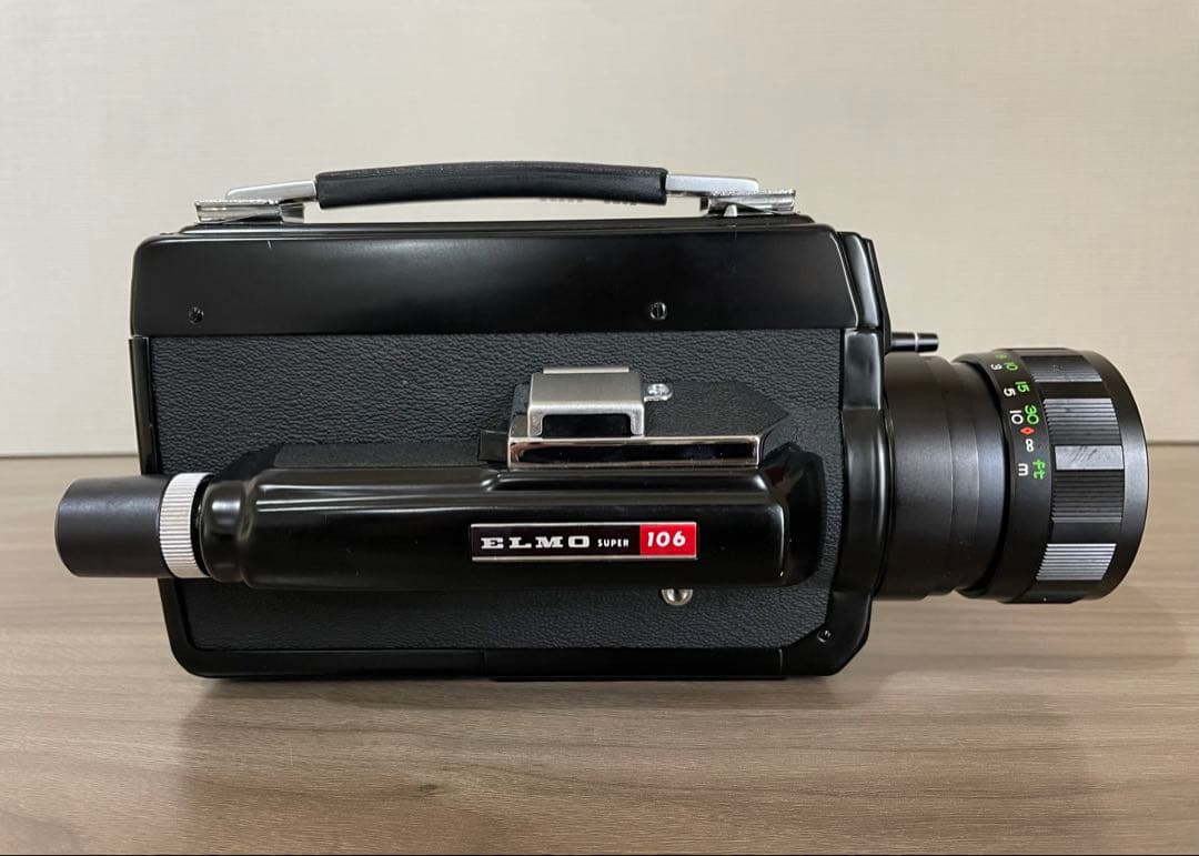 【8ミリカメラ】ELMO エルモ SUPER 106 BLACK