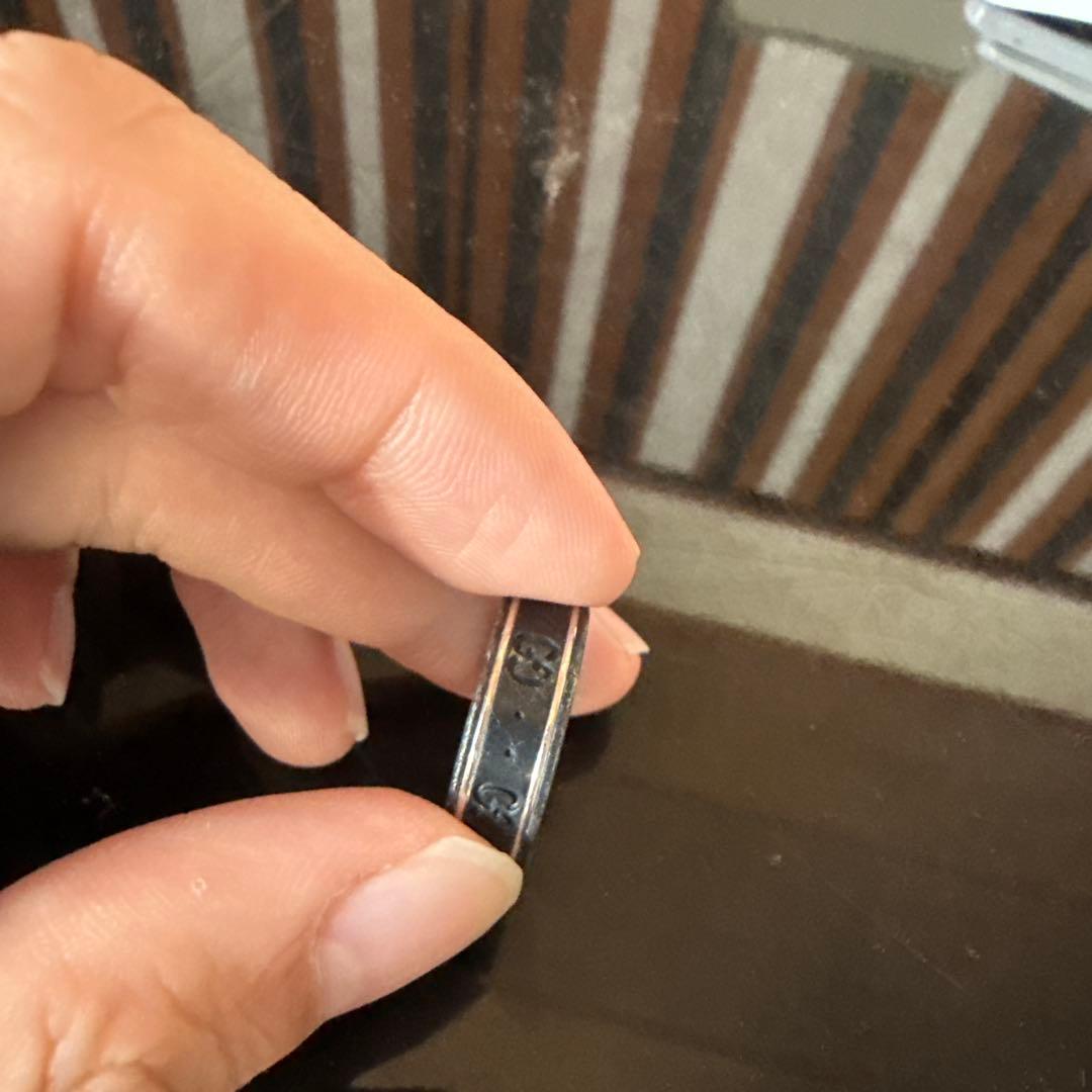 グッチ　ブラックリング