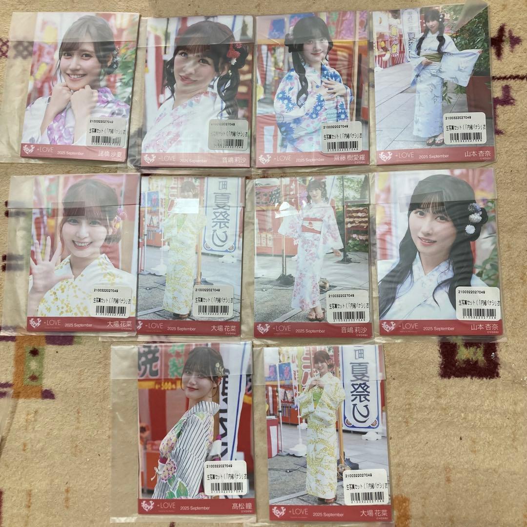 イコラブ 内緒バナシ 生写真 未開封 10パック 直筆 ＝LOVE