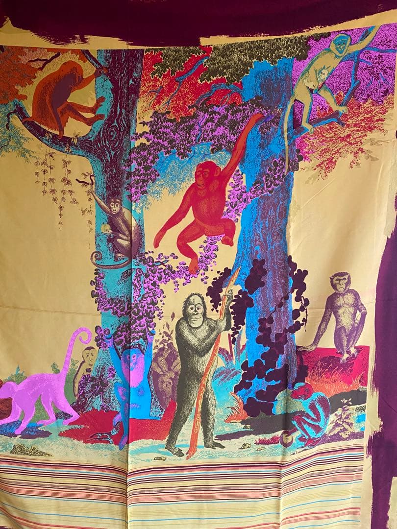 横尾忠則＋三宅一世　コラボスカーフ(訳あり)