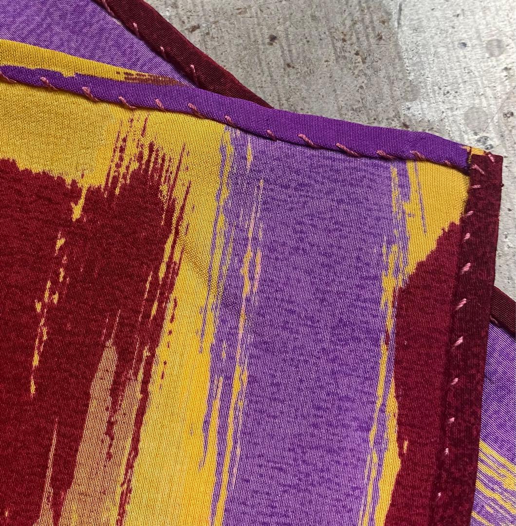 横尾忠則＋三宅一世　コラボスカーフ(訳あり)