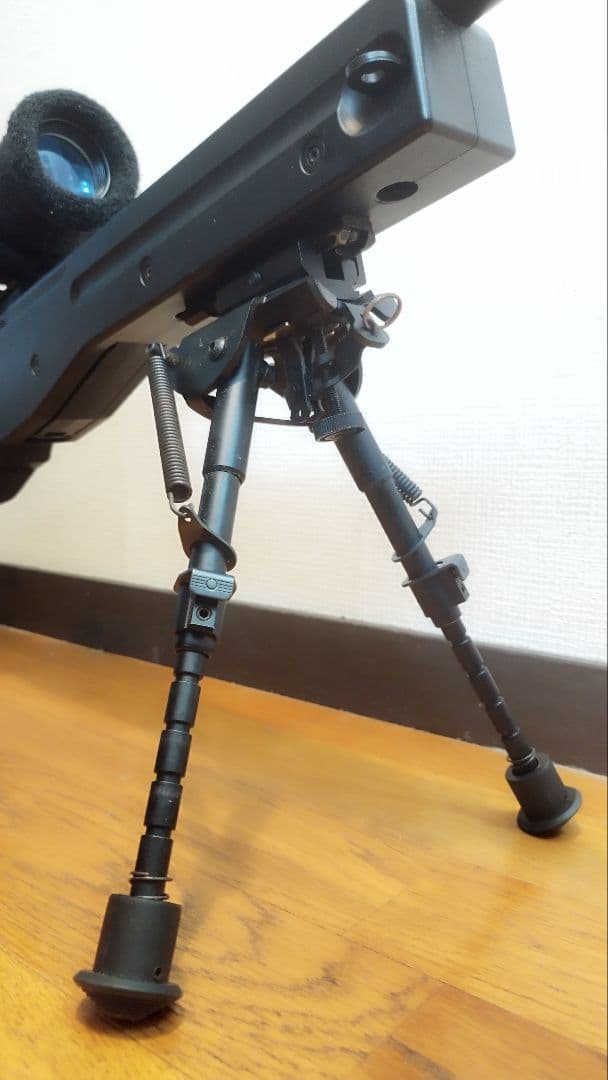 L96 スナイパーライフル カスタム(3ー9x40スコープ)・可変式バイポッド