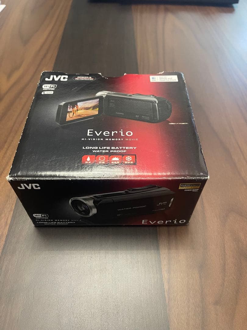 16さん専用　JVC エブリオ GZ-RX130-B 黒　ライター　三脚セット