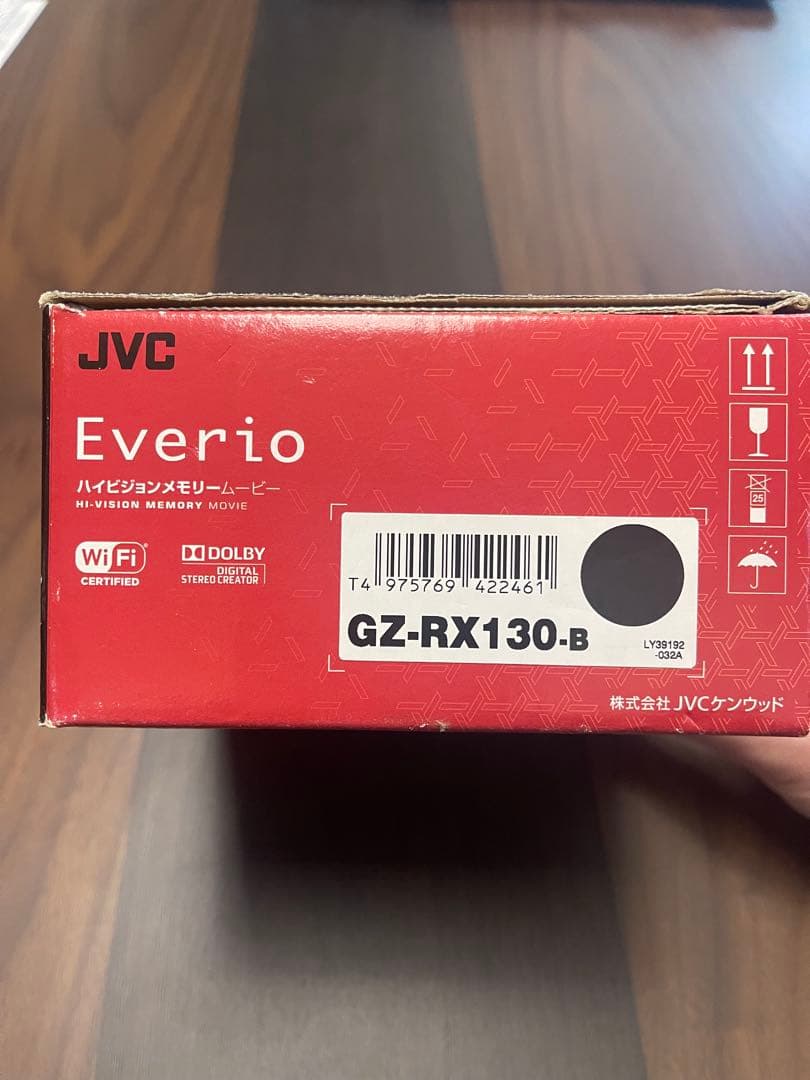 16さん専用　JVC エブリオ GZ-RX130-B 黒　ライター　三脚セット