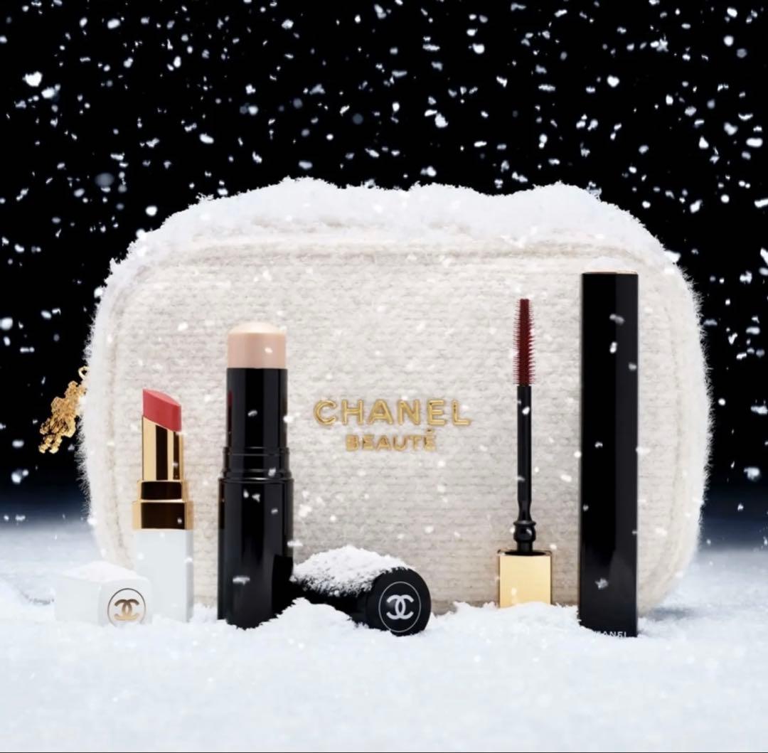 最終値下げ2024限定CHANELリップスティックマスカラファンデーションセット