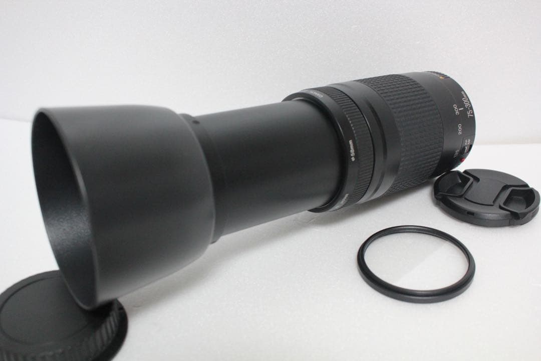 ☆デジタル一眼レフカメラ☆Canon EF75-300㎜　II☆