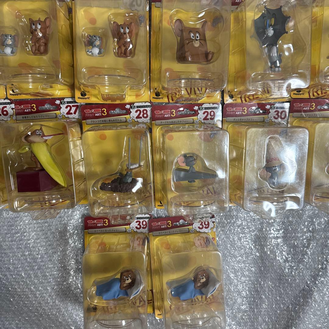 TOM and JERRY FUNNY ART フィギュア　セット売り