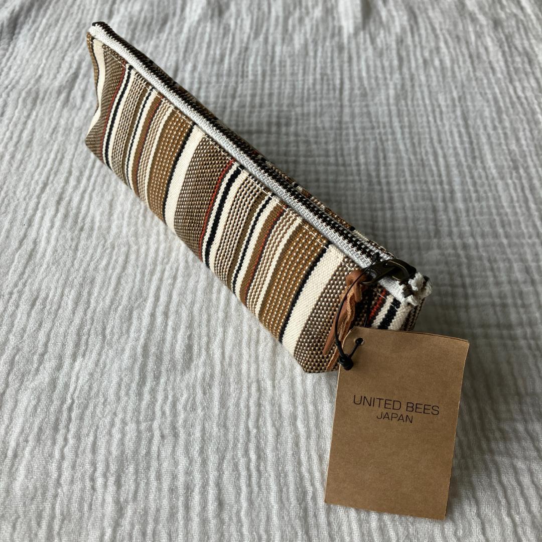 【絶版】UNITED BEES ボートペンケース　ストライプ 新品未使用　送料込