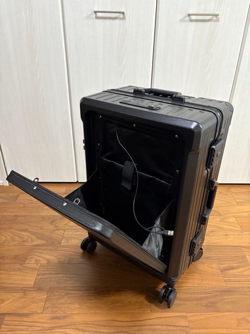 Redamancy スーツケース キャリーケース 65L ブラック