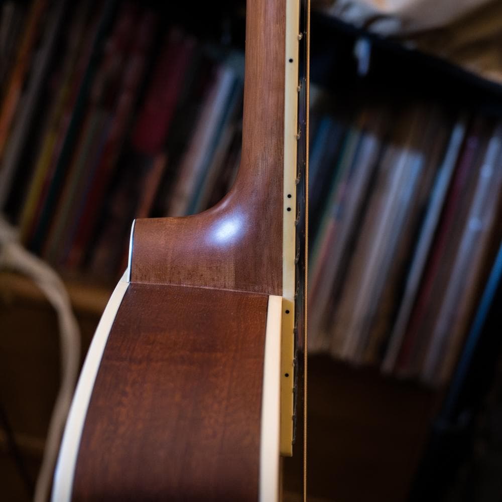 SAMICK AOM-2 ミニギター極上 単板トップ＆GROVER