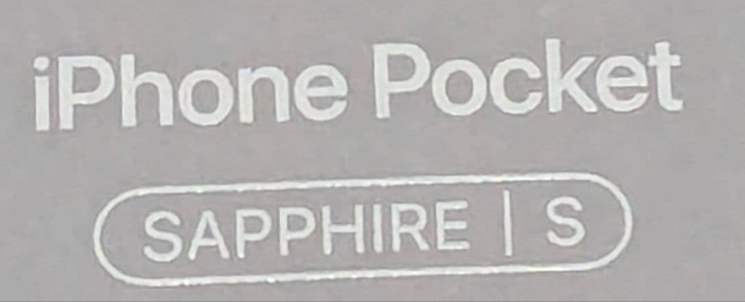 iPhone Pocket by ISSEY MIYAKE ショート サファイア