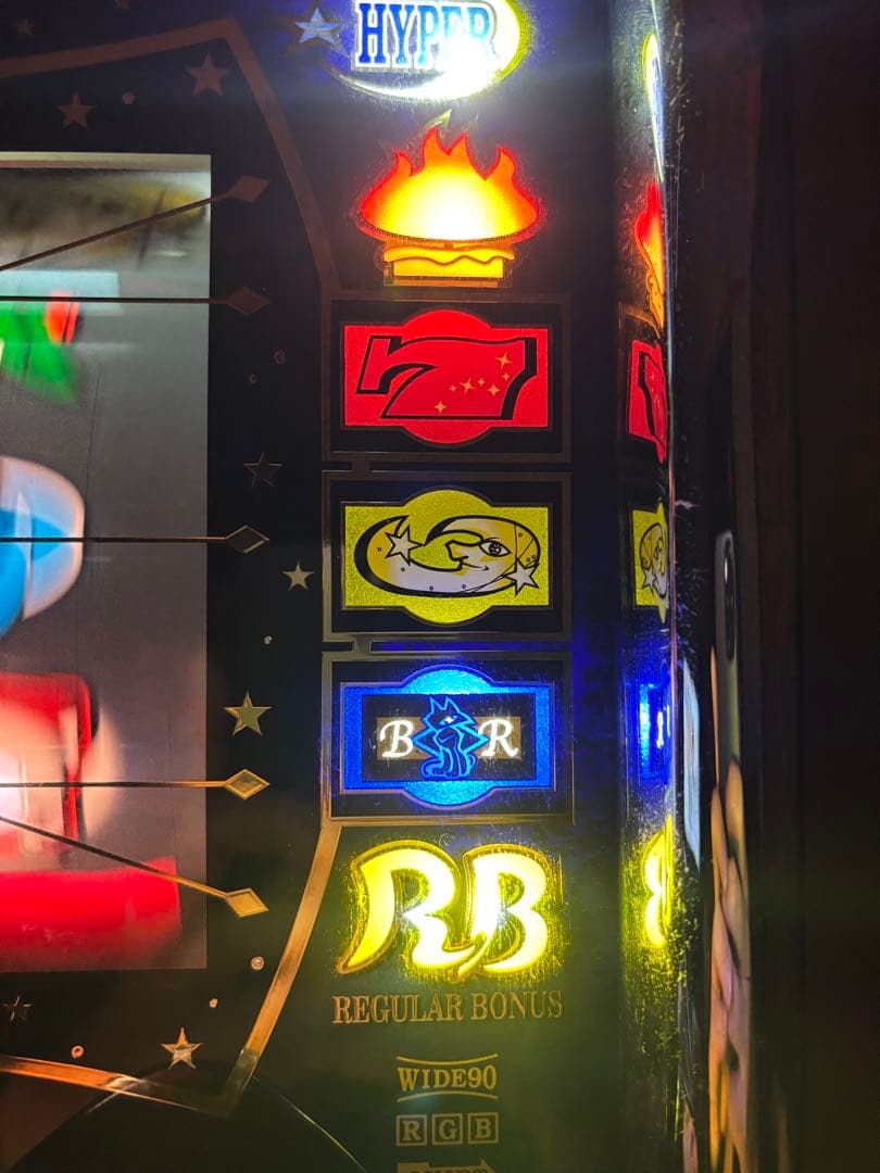 パチスロ　ナイツ4号機　実機　山佐　不要機付き