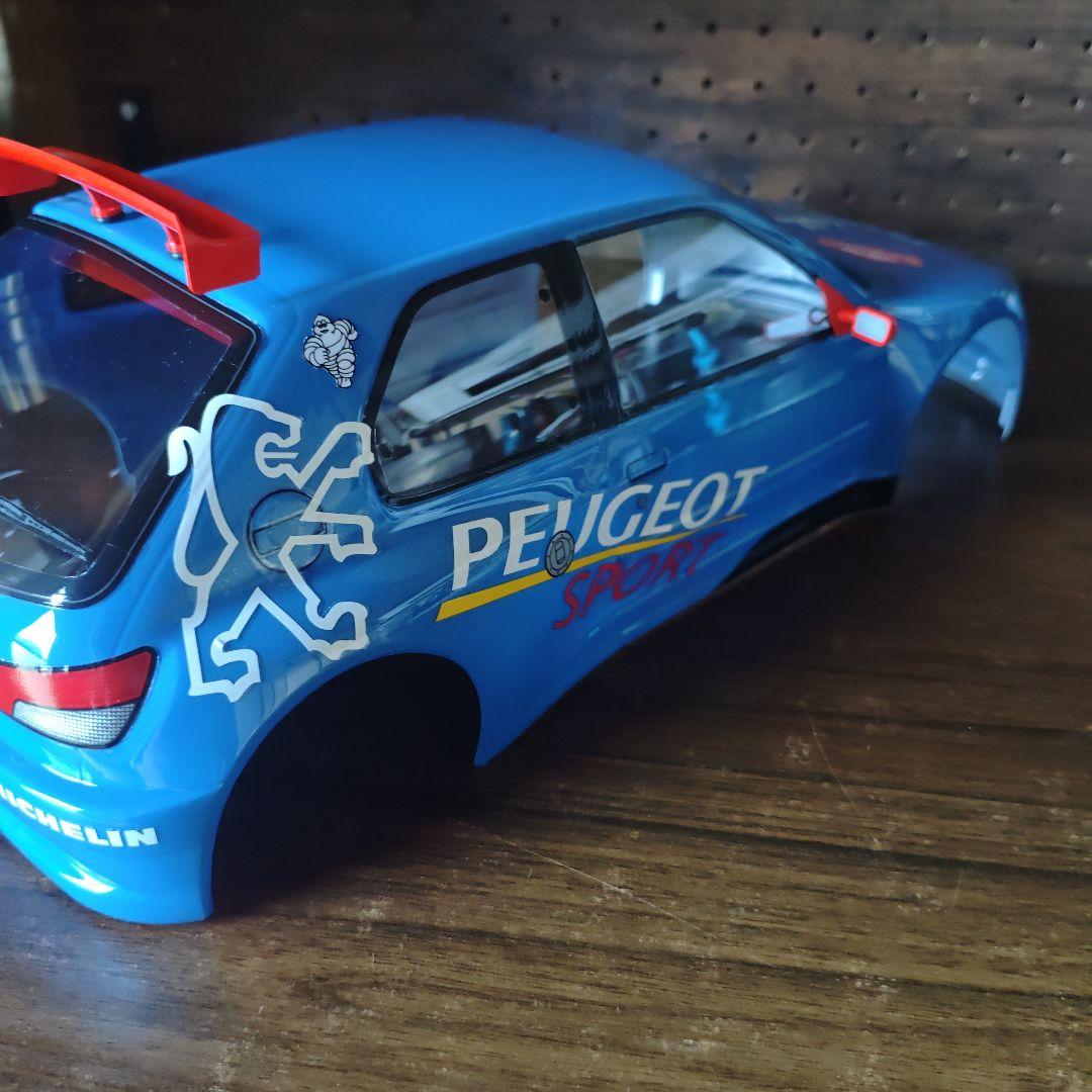 タミヤ　プジョー　306 ラリー　ボディ