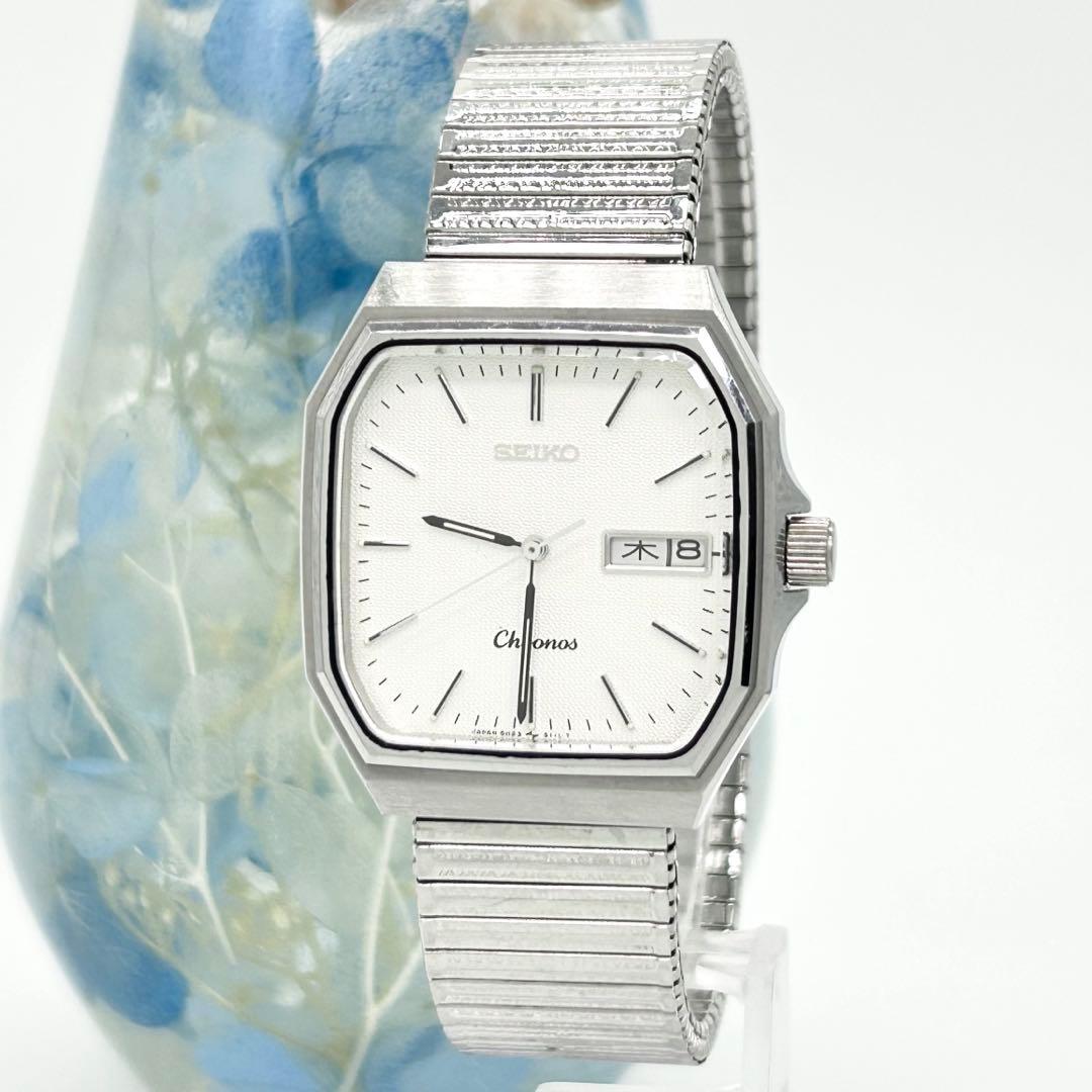 SEIKO CHRONOS クロノス 5H23-5100 クォーツ 腕時計