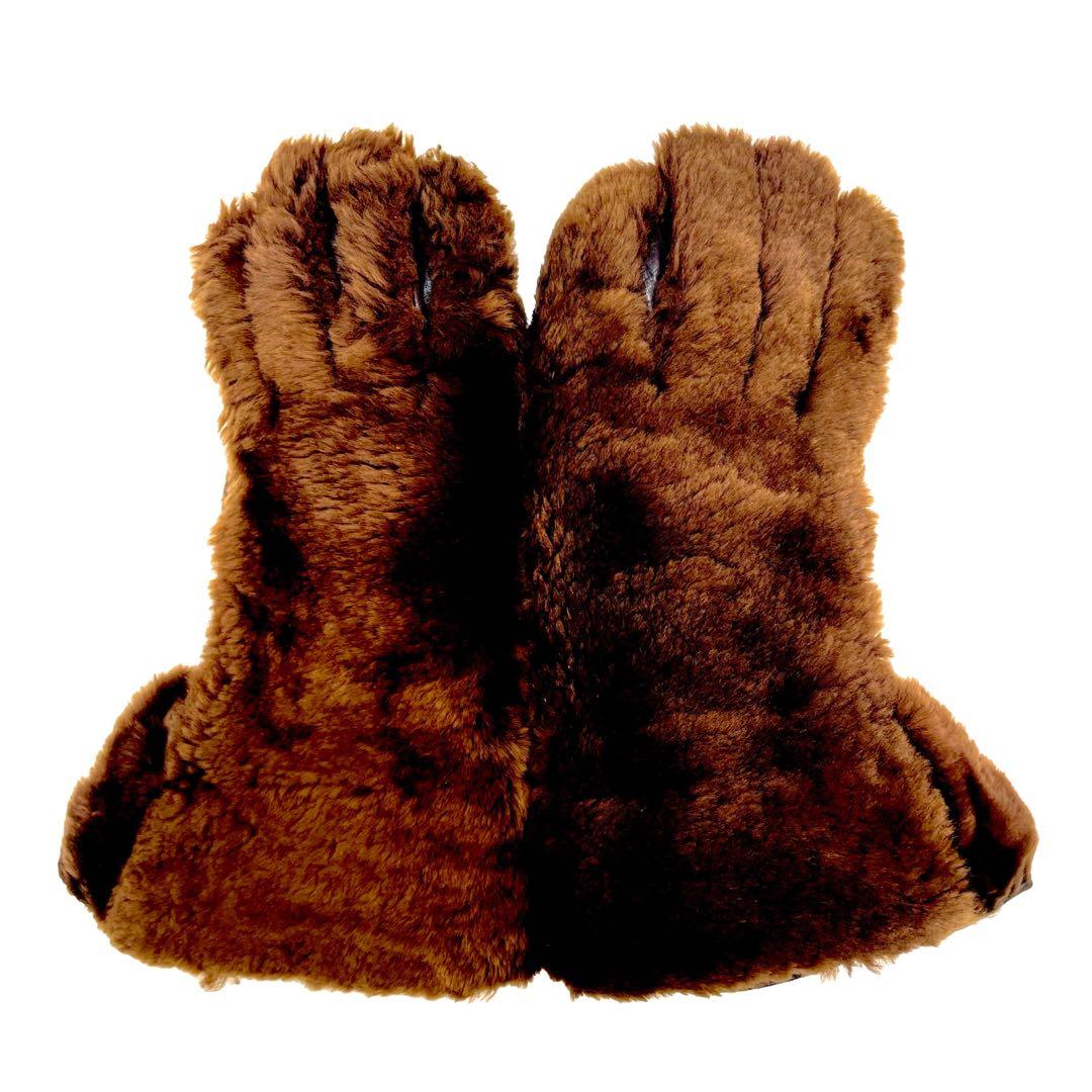 【1930s】《British》Bear-skin Gloves 珍品 超希少