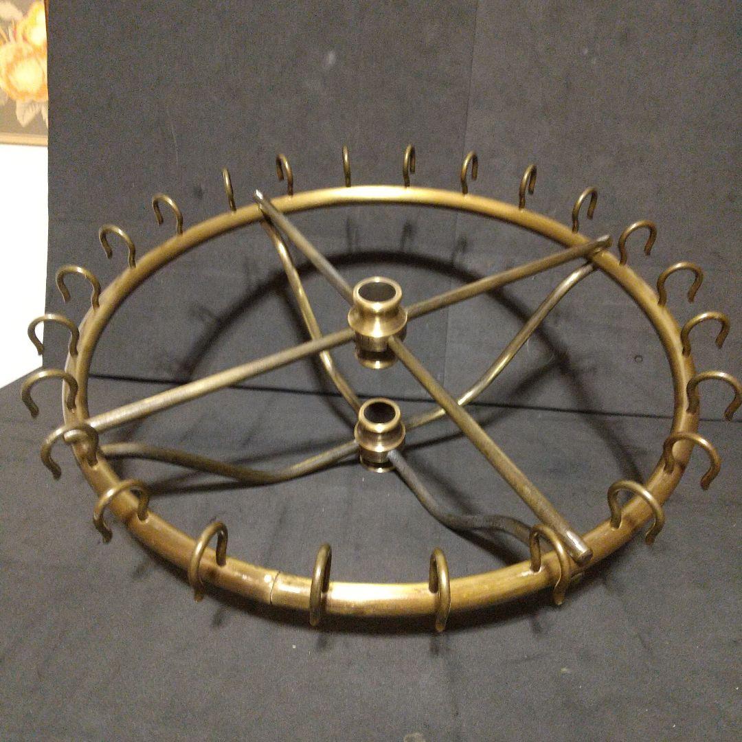 金属製円形ハンガーラック フック付き ‼️専用になります