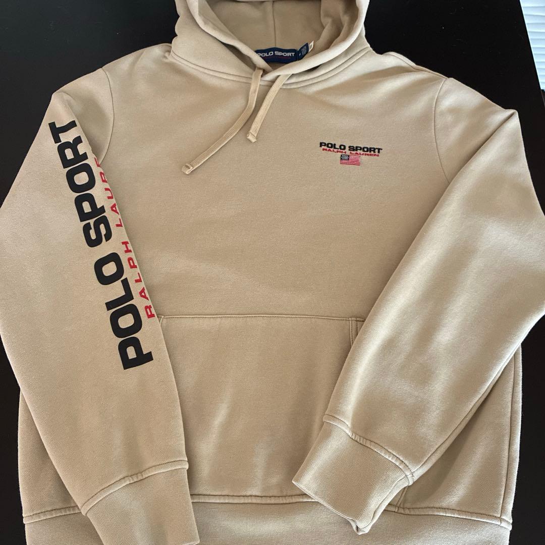 POLO SPORTS ラルフローレン フーディ　ベージュ　M