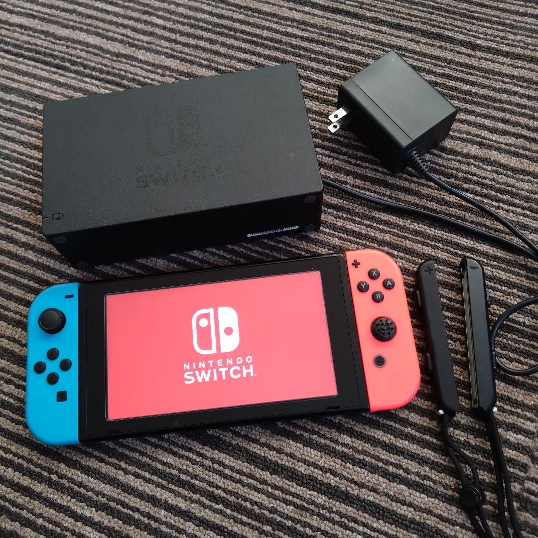 Nintendo Switch 青/赤ジョイコン　周辺機器付き　一部ジャンク品