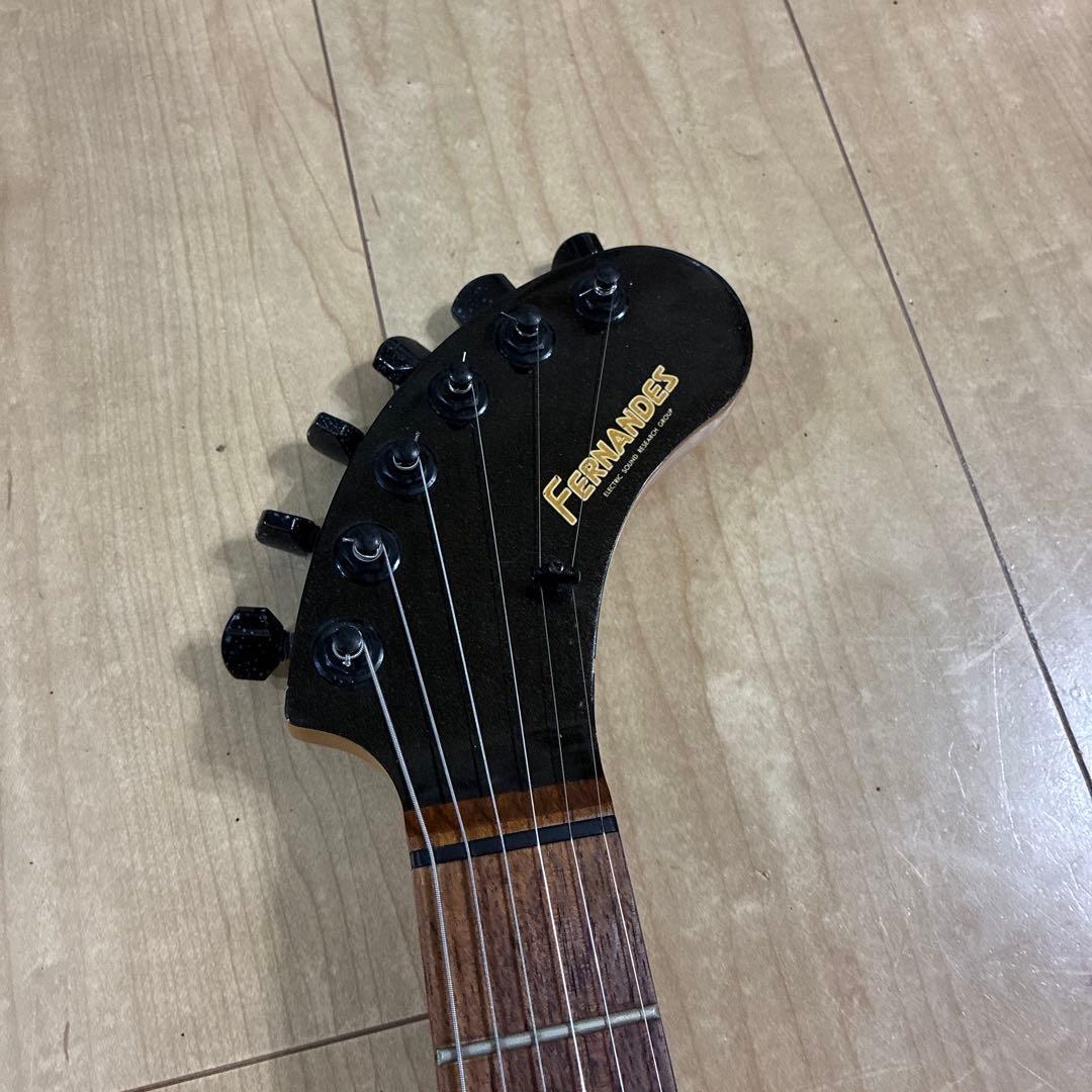 FDRNANDES ZO-3 アンプ内蔵　スピーカー内蔵　エレキギター　ブラック