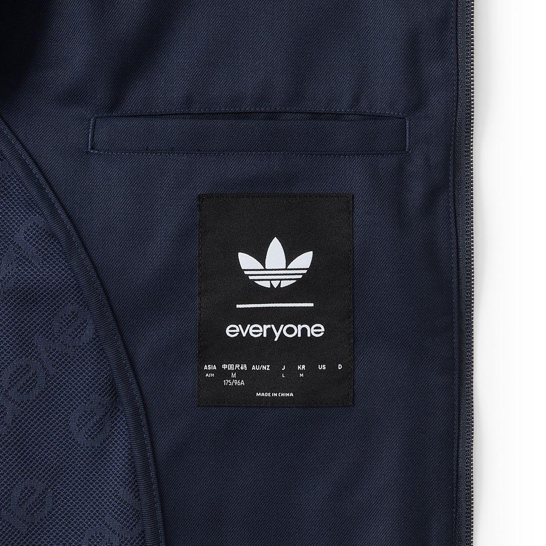 adidas everyone ジップアップジャケット ネイビーL