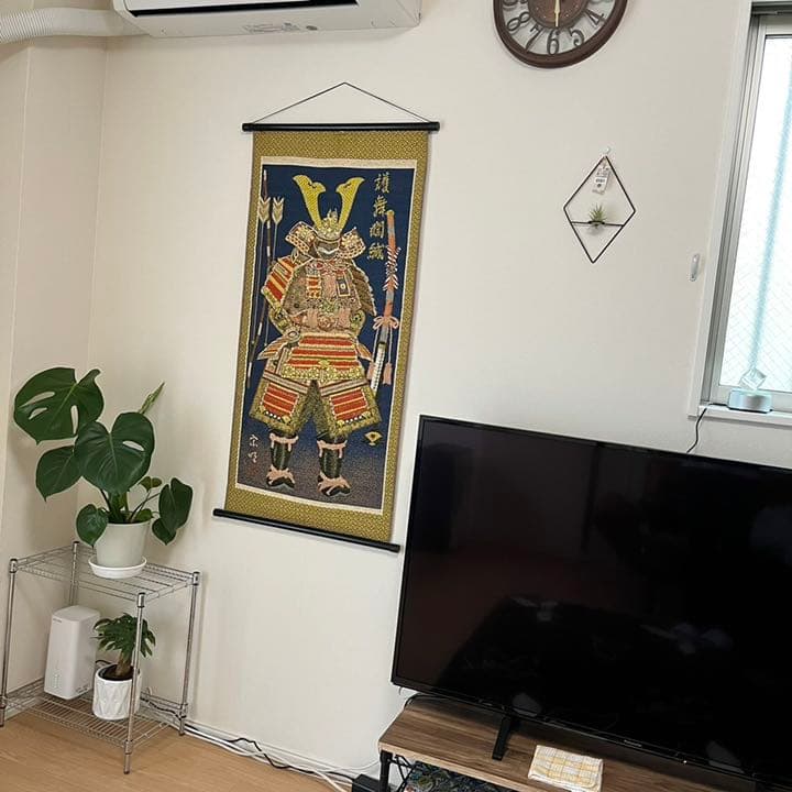兜飾り 掛け軸