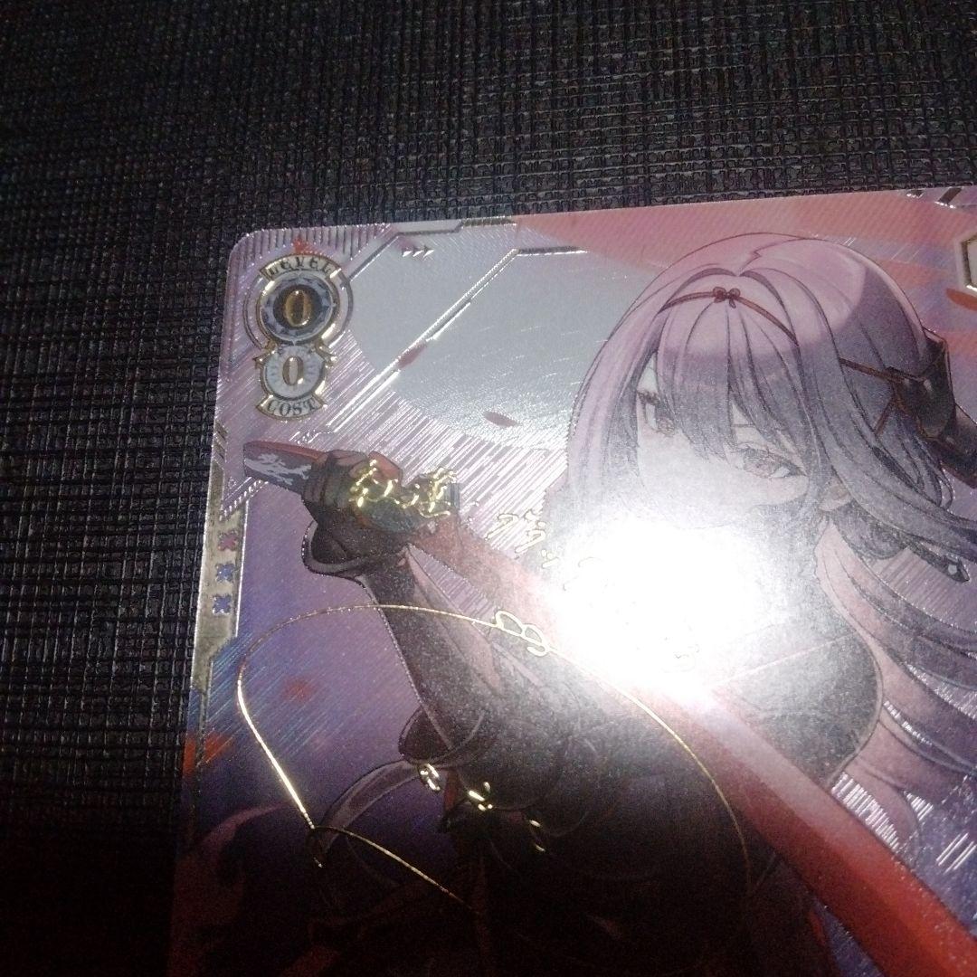 【初期傷有】NIKKE　ヴァイスシュヴァルツ　　紅蓮：ブラックシャドウ　sec+