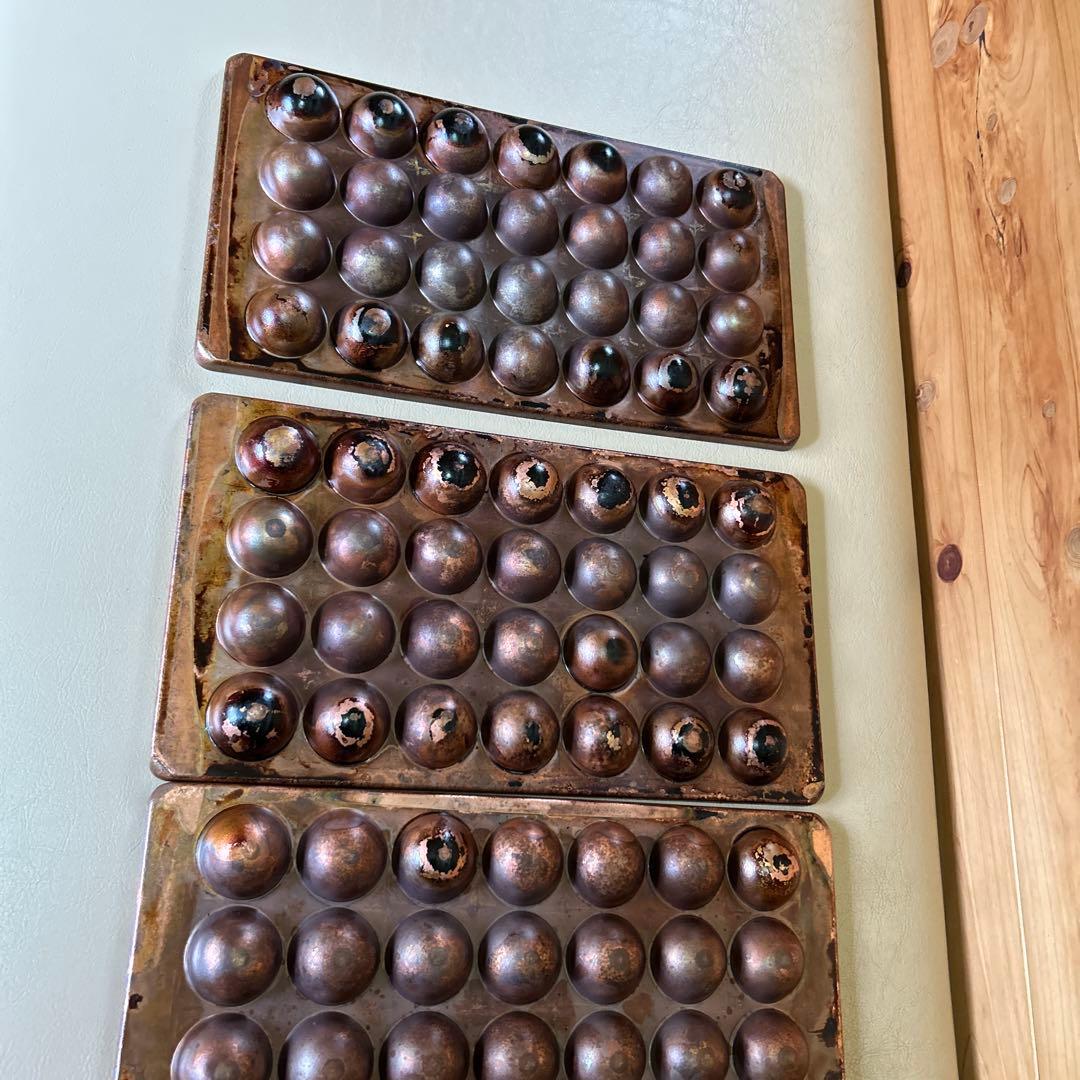 銅製 明石焼き　4枚