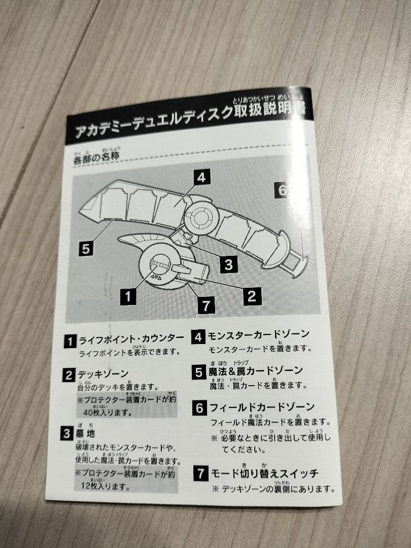 デュエルディスク　オシリスレッド