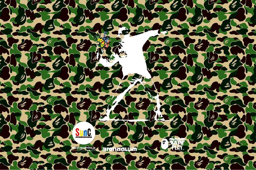 新品 バンクシー ベイプ Banksy Bape ベアブリック メディコムトイ