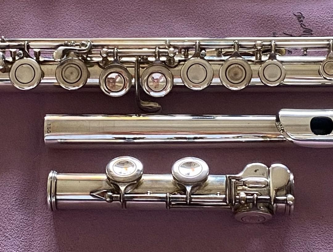 総銀製ムラマツフルート ハンドメイド 1900番台 歴史的ヴィンテージ楽器 美品