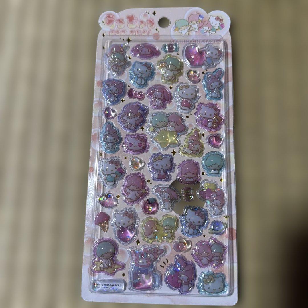 サンリオ うるちゅるポップシール8シートセット