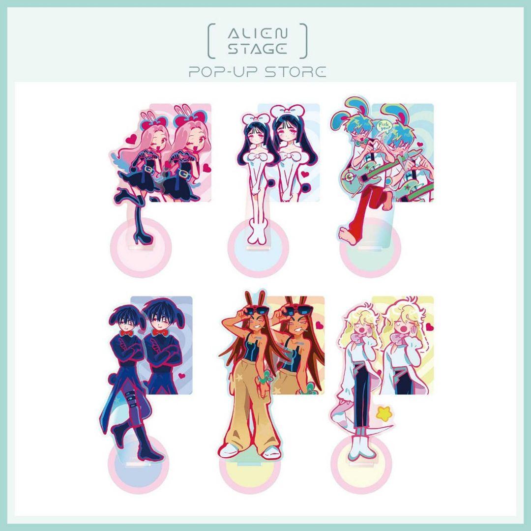 ALIENSTAGE ヒョナ セット アクスタ うさぎ キーリング 韓国 限定