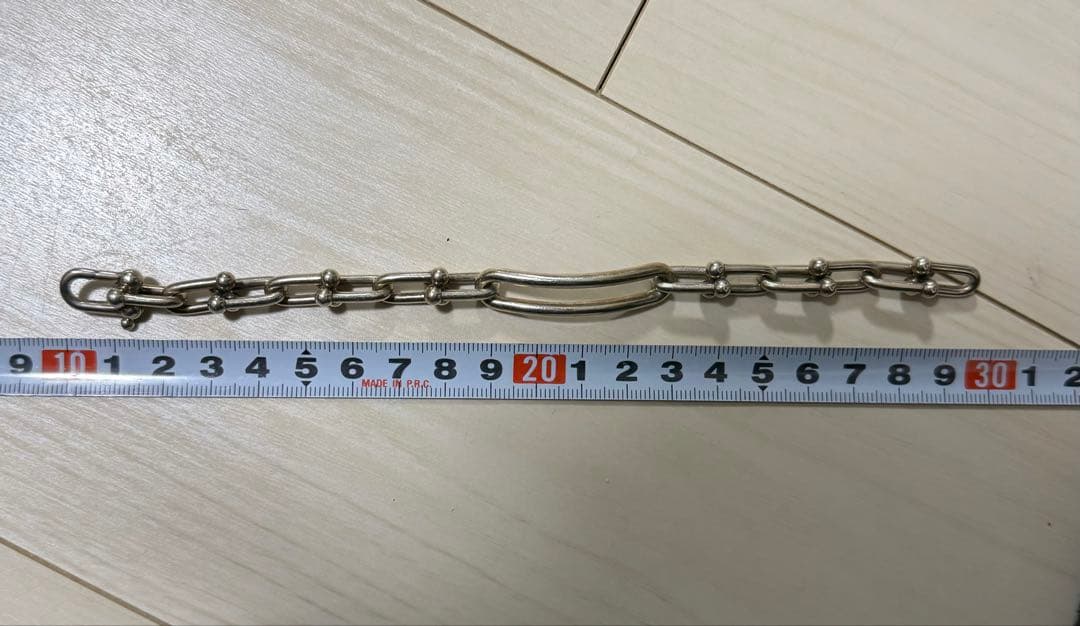 【レア品】tiffany ハードウェア　ミディアムリンク　ブレスレット