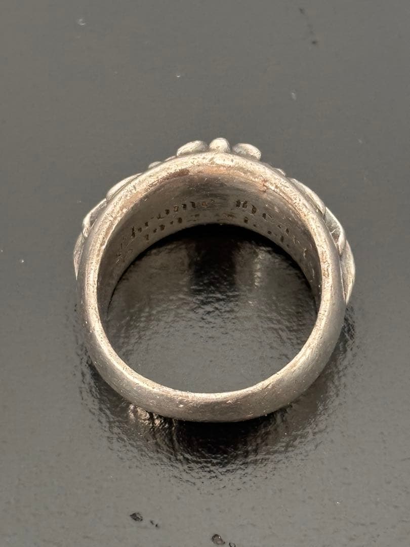 クロムハーツ　フローラルクロスリング　18号