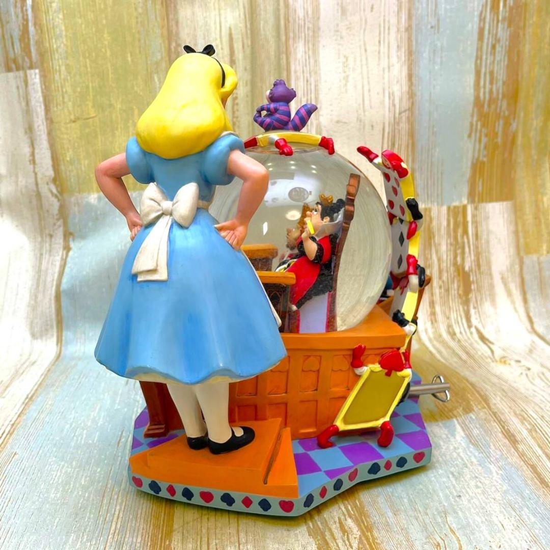 ふしぎの国のアリス フィギュア★スノーグローブ オルゴール