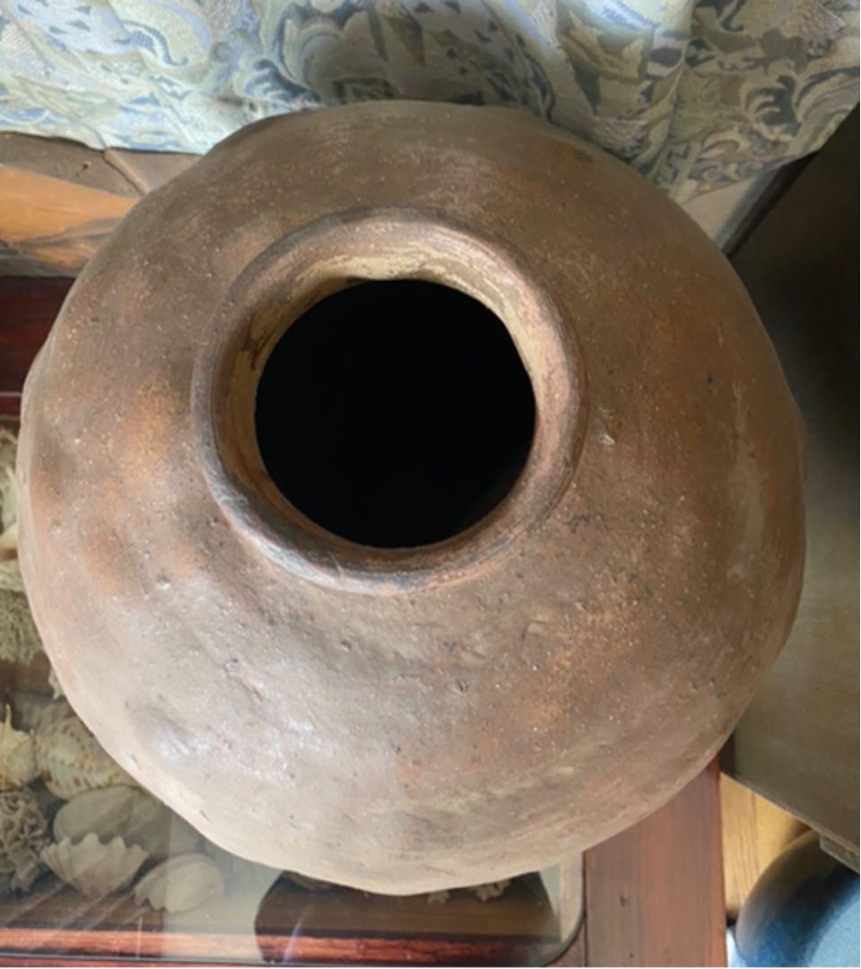 大壺　古伊賀　葉茶壺　江戸時代初期　骨董品