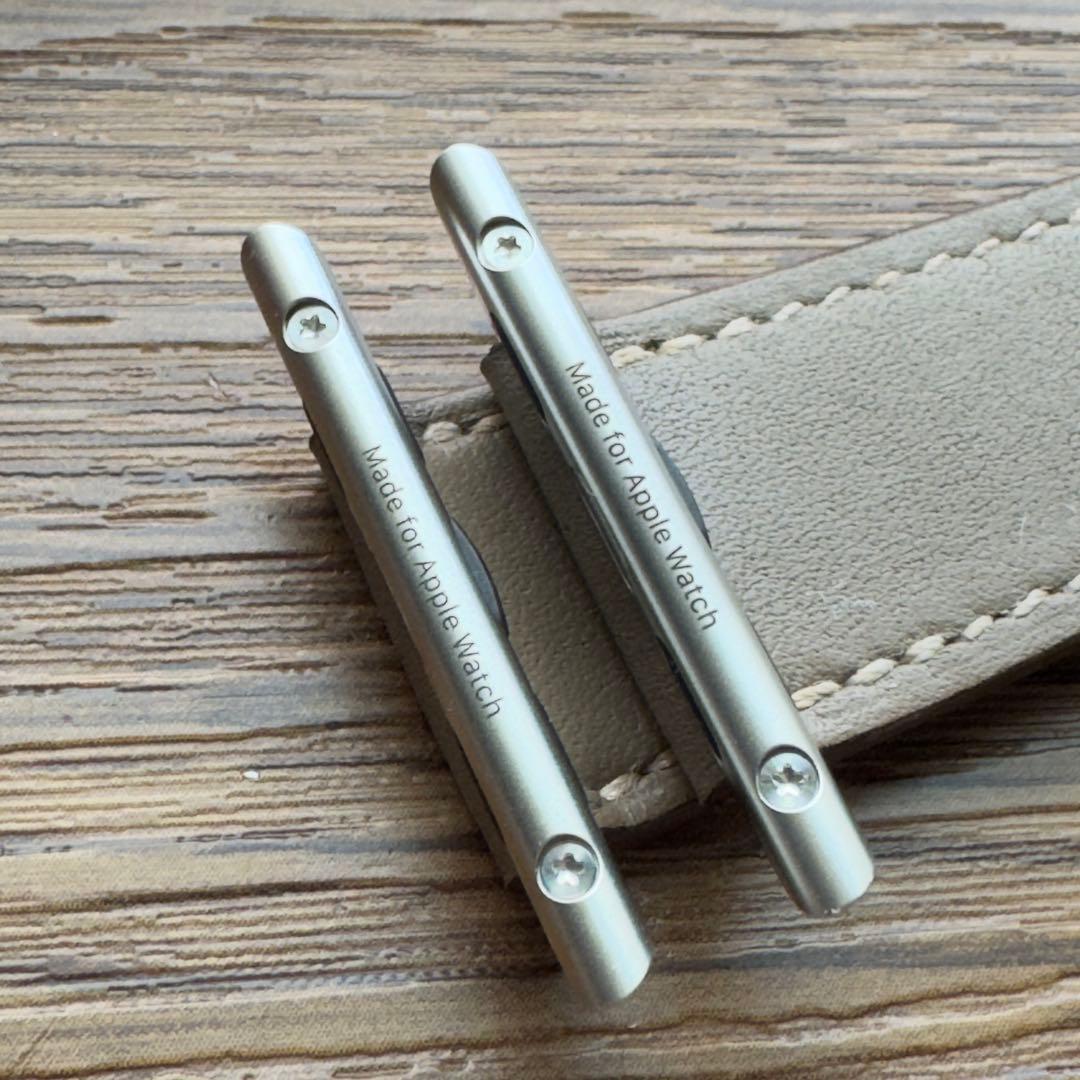 2708 Apple Watch エルメス　エトゥープ　レザーバンド