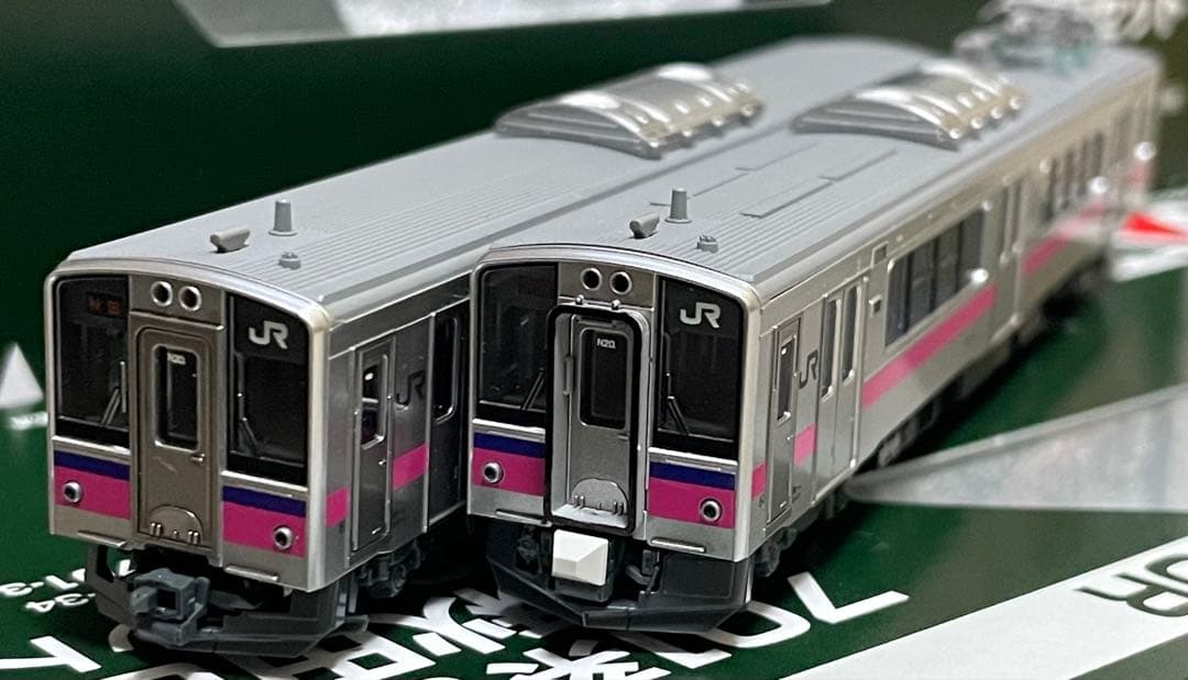 KATO 10-1557.1558 701系秋田色 7両 車番変更 現状品