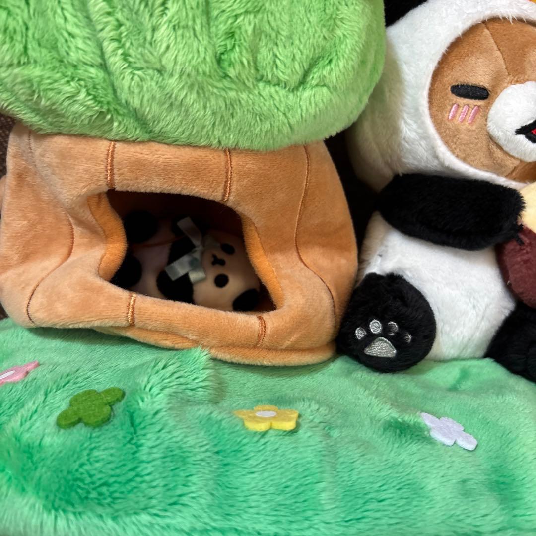 リラックマ スペシャルぬいぐるみ　コリラックマ キイロイトリ　パンダ