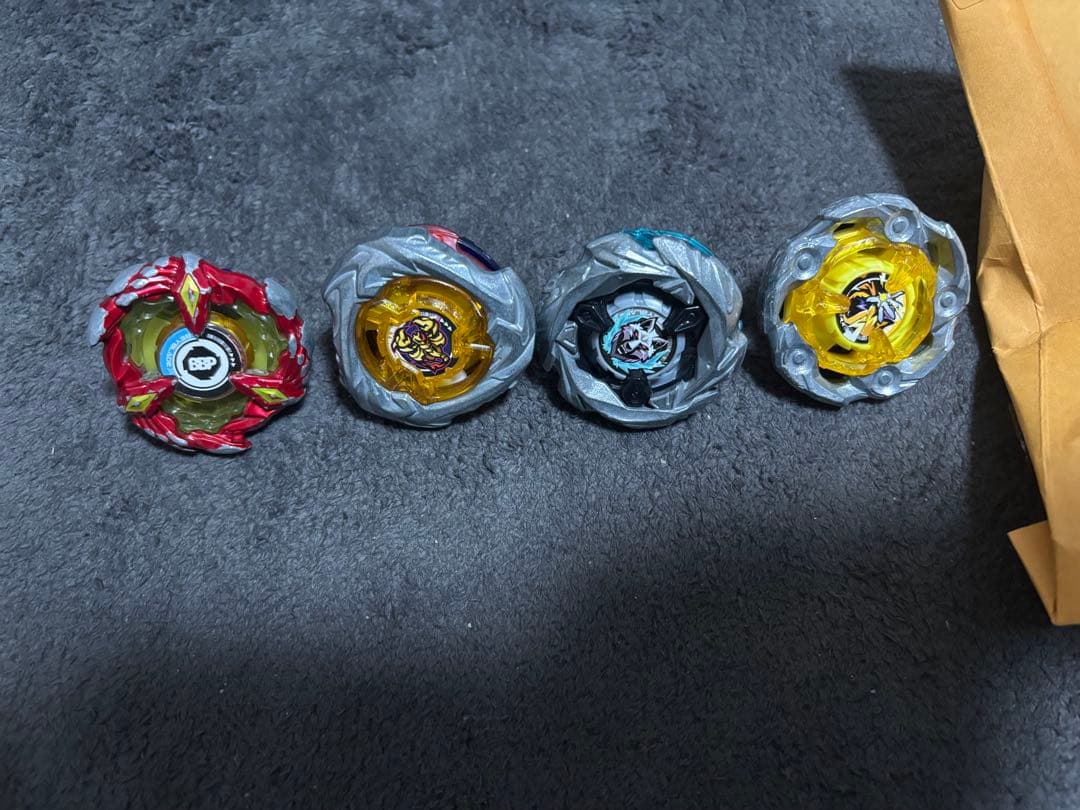 【緋雨】フェニックスウイング等各種ベイブレード調整済み5点セット