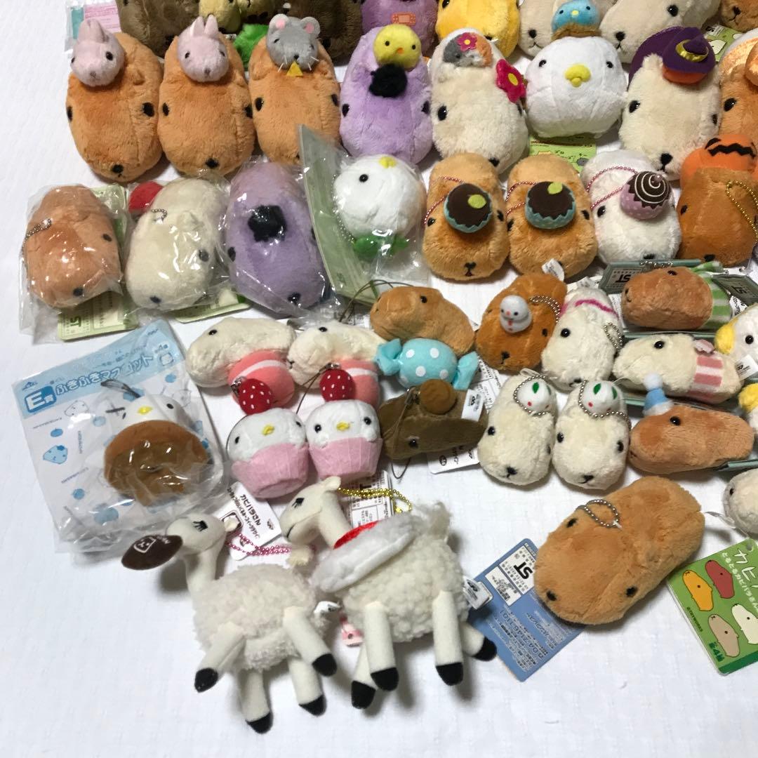 130点以上 まとめ売り カピバラさん ぬいぐるみ マスコット キーチェーン 他