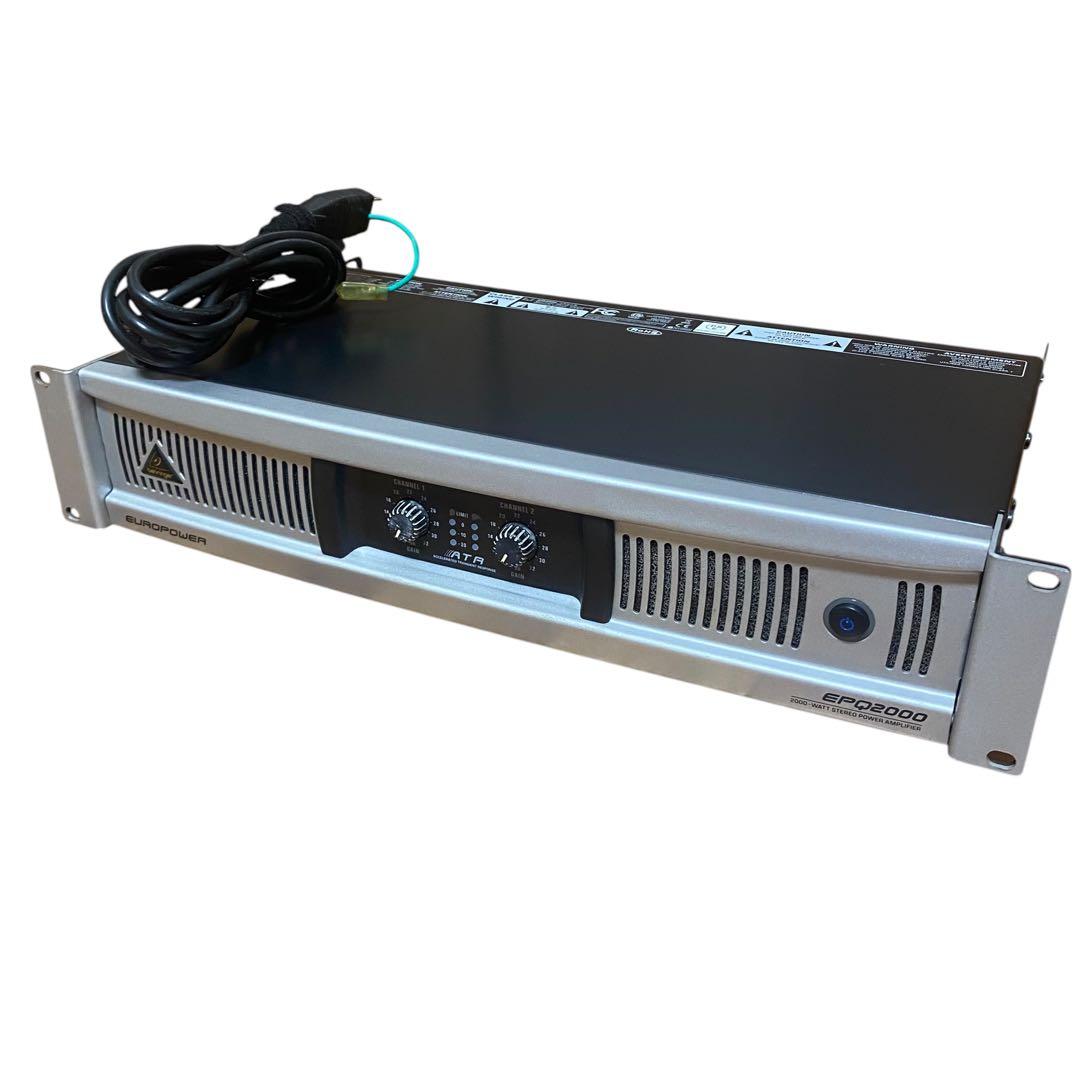 動作品　ベリンガー　パワーアンプ　EPQ2000 BEHRINGER