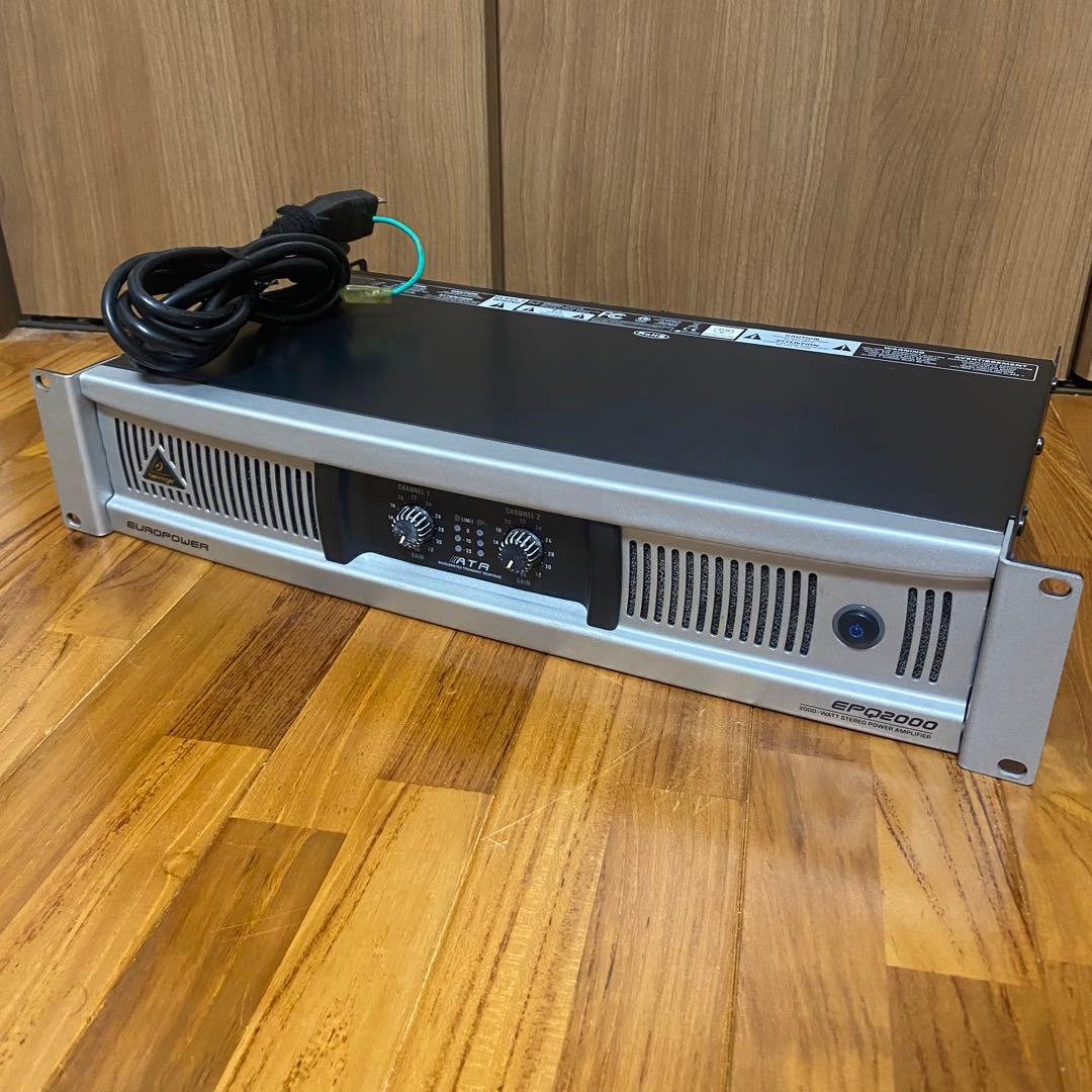 動作品　ベリンガー　パワーアンプ　EPQ2000 BEHRINGER