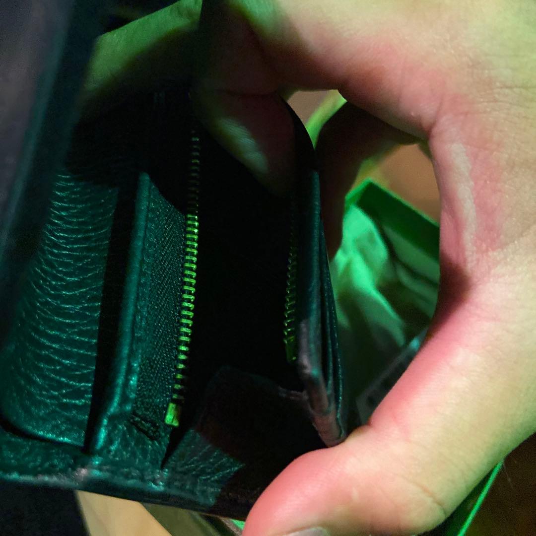 GUCCI グッチ　456126 GGマーモント　フロント金具　折財布