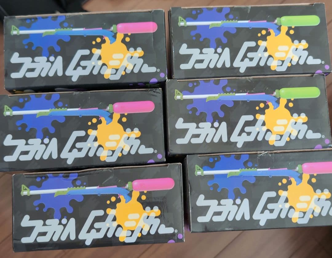 スプラチャージャー ネオンピンク×4 ネオングリーン×2 6点セット