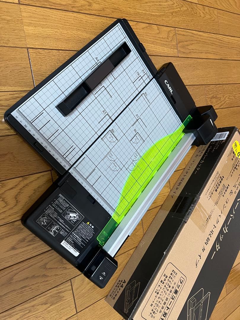 CARL 裁断機 ディスクカッター スリム DC-F5100 A4 美品