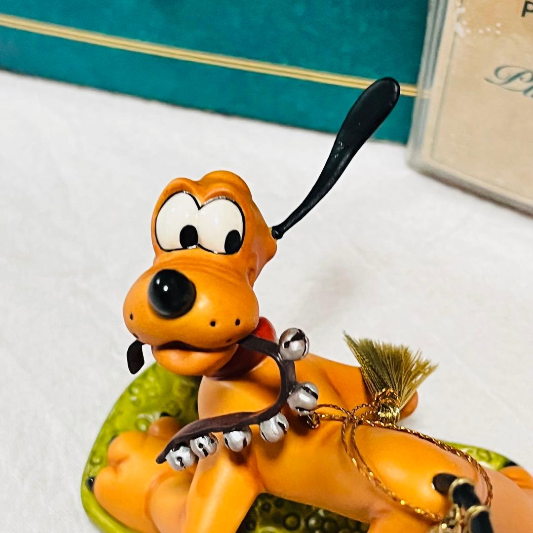 ディズニー　wdcc フィギュア　プルート　クリスマス
