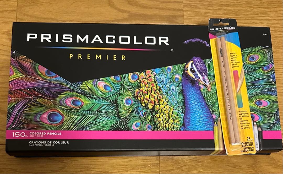 prismacolor 150色+blender